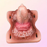 3.89in Animal Wolf Hair Grinder Soft Silicone Wearable Female Dildo