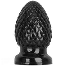 3.93in 5.9in Newbie Anal Female Masturbator PVC Black Butt Plug Dildo