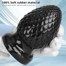 3.93in 5.9in Newbie Anal Female Masturbator PVC Black Butt Plug Dildo