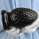 3.93in 5.9in Newbie Anal Female Masturbator PVC Black Butt Plug Dildo