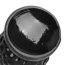 3.93in 5.9in Newbie Anal Female Masturbator PVC Black Butt Plug Dildo