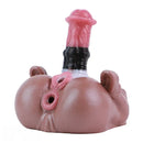 3.93in Horse Cock Dildo Animal Pussy Masturbator For G-Spot & Anal Stimulation