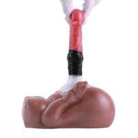 3.93in Horse Cock Dildo Animal Pussy Masturbator For G-Spot & Anal Stimulation