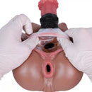 3.93in Horse Cock Dildo Animal Pussy Masturbator For G-Spot & Anal Stimulation