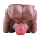 3.93in Horse Cock Dildo Animal Pussy Masturbator For G-Spot & Anal Stimulation