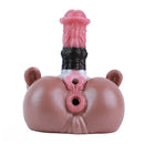 3.93in Horse Cock Dildo Animal Pussy Masturbator For G-Spot & Anal Stimulation