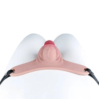 3.93in Real Hollow Chastity Cage Dildo Adult Sex Toy For Women Men