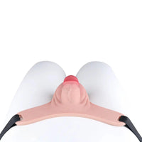 3.93in Real Hollow Chastity Cage Dildo Adult Sex Toy For Women Men
