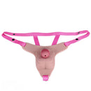 3.93in Real Hollow Chastity Cage Dildo Adult Sex Toy For Women Men