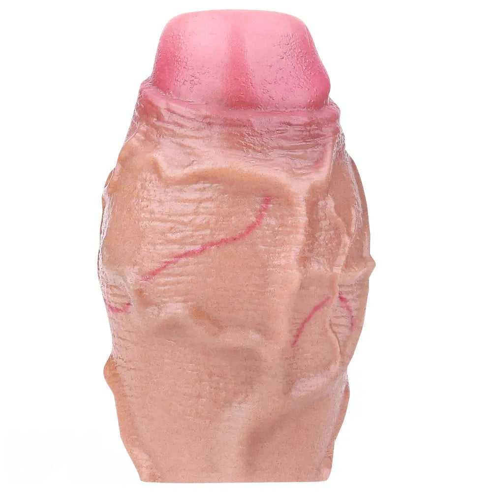 3.93in Realistic Penis Cock Dildo Small Sleeve Extender For Big Cock Toy