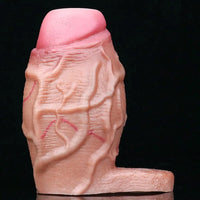 3.93in Realistic Penis Cock Dildo Small Sleeve Extender For Big Cock Toy