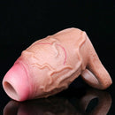 3.93in Realistic Penis Cock Dildo Small Sleeve Extender For Big Cock Toy