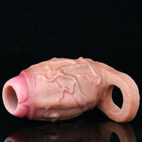 3.93in Realistic Penis Cock Dildo Small Sleeve Extender For Big Cock Toy