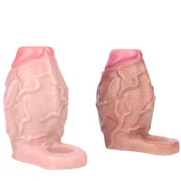 3.93in Realistic Penis Cock Dildo Small Sleeve Extender For Big Cock Toy