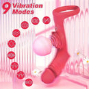 3.93in Vibrating Finger Small Silicone Dildo For Women G-Spot Massager