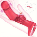 3.93in Vibrating Finger Small Silicone Dildo For Women G-Spot Massager