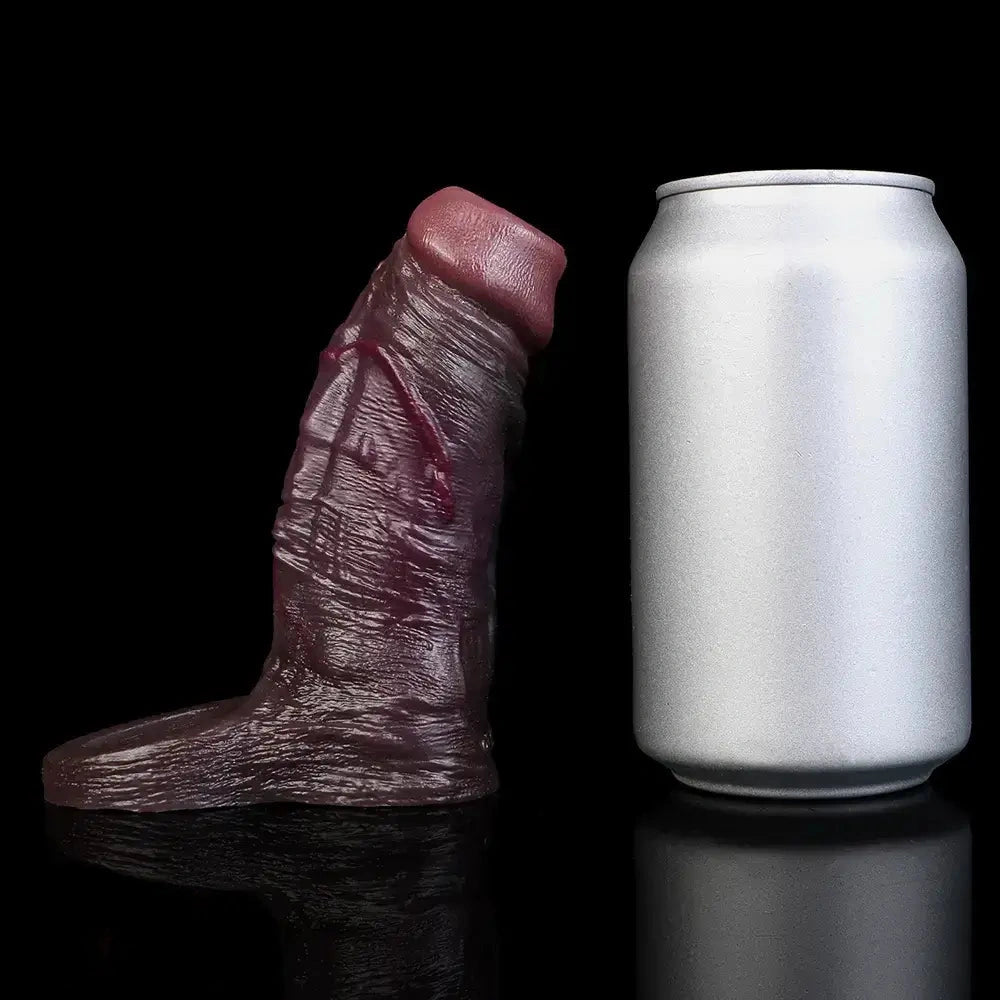 3.94in 4.61in 5.87in 6.5in Real Silicone Cock Sleeve Dildo Adult Product