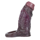 3.94in 4.61in 5.87in 6.5in Real Silicone Cock Sleeve Dildo Adult Product