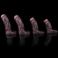 3.94in 4.61in 5.87in 6.5in Real Silicone Cock Sleeve Dildo Adult Product