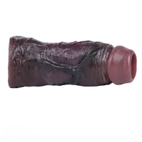 3.94in 4.61in 5.87in 6.5in Real Silicone Cock Sleeve Dildo Adult Product
