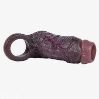 3.94in 4.61in 5.87in 6.5in Real Silicone Cock Sleeve Dildo Adult Product
