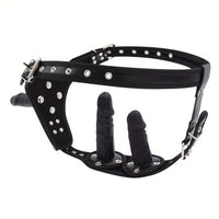 3.94in 5.12in 7.09in Adjustable Strap-On Dildo Harness For Lesbian Couples
