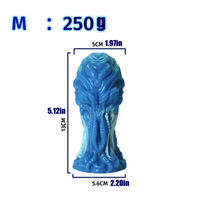 3.94in 5.12in Small Monster Silicone Soft Creature Fantasy Dildo For Women