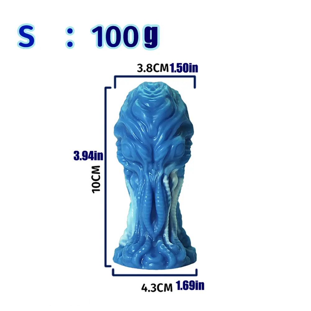 3.94in 5.12in Small Monster Silicone Soft Creature Fantasy Dildo For Women