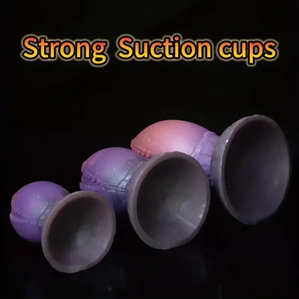 3.94in 5.25in 6.8in Fantasy Dinosaur Egg Dildo For Men Adult Ass Stuff