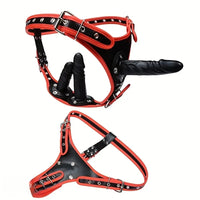 3.94in 5.31in 6.89in Wearable Safety Detachable Strap on Dildo Pants