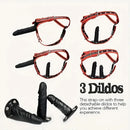 3.94in 5.31in 6.89in Wearable Safety Detachable Strap on Dildo Pants