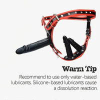 3.94in 5.31in 6.89in Wearable Safety Detachable Strap on Dildo Pants
