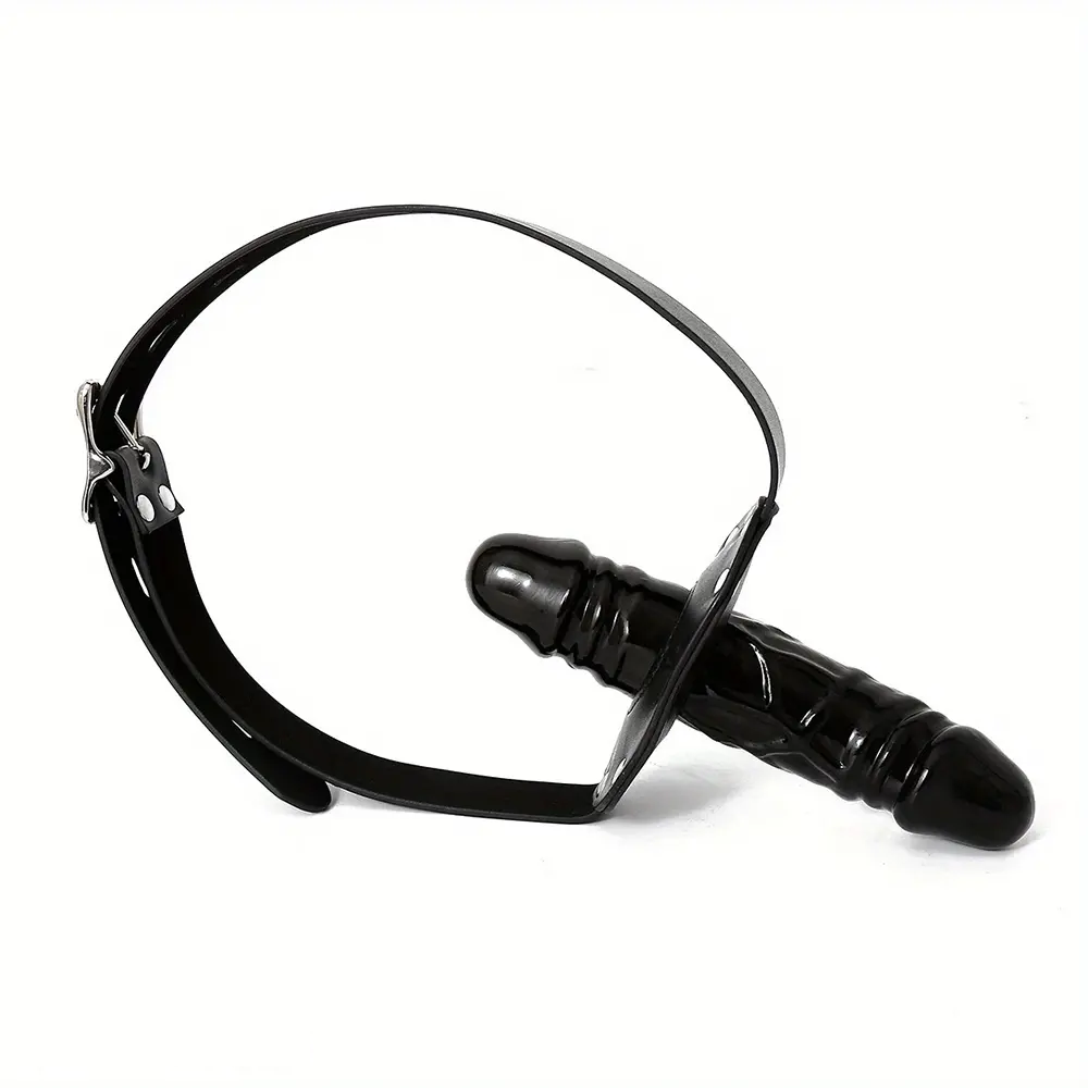 3.94in Binding Adjustable Size High Quality PVC Dildo Chin Face Strap ons