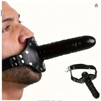 3.94in Binding Adjustable Size High Quality PVC Dildo Chin Face Strap ons