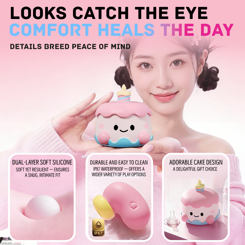 Sweetheart Cake Party App Remote Control Love Egg Suction Vibrator Set