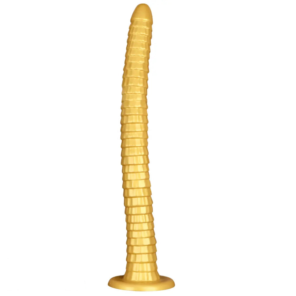 31.5in Golden Silicone Soft Huge Long Masturbator For Women Gay Dildo