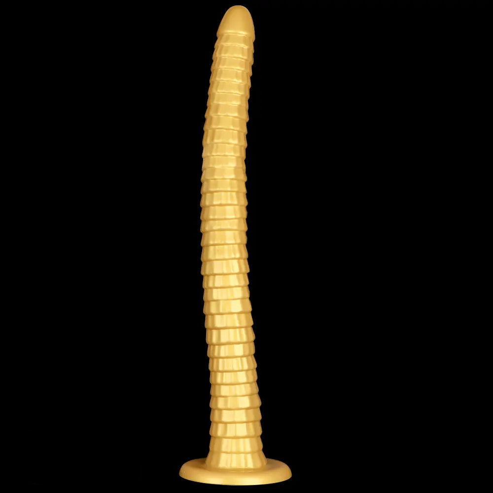 31.5in Golden Silicone Soft Huge Long Masturbator For Women Gay Dildo