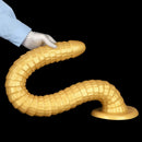 31.5in Golden Silicone Soft Huge Long Masturbator For Women Gay Dildo