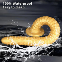 31.5in Golden Silicone Soft Huge Long Masturbator For Women Gay Dildo