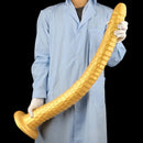 31.5in Golden Silicone Soft Huge Long Masturbator For Women Gay Dildo