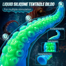 32.7in Luminous Tentacle Soft Fantasy Dildo For C U G-Spot Stimulation