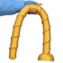 33.46in Golden Silicone Super Long Huge Dildo Couples Pleasure Solo Play