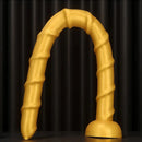 33.46in Golden Silicone Super Long Huge Dildo Couples Pleasure Solo Play