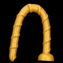 33.46in Golden Silicone Super Long Huge Dildo Couples Pleasure Solo Play