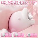Big Mouth Fish Clitoral Clamping, Rotation & Vibrating Stimulator