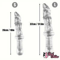 10in 12.5in Big Lifelike knife Dildo With Handle Sex Toy Masturbator