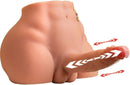 9.57Lb Realistic Male Torso Sex Doll with Thrusting Dildo