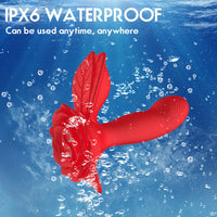 Rose Wearable Double Stimulation G Spot Vibrator