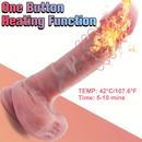 8.66‘’ Cobra 10 Vibrating Realistic Thrusting & Heating Dildo
