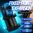 Thrusting Cannon King Mini 6-Segment Fixed-point Telescopic Male Masturbator